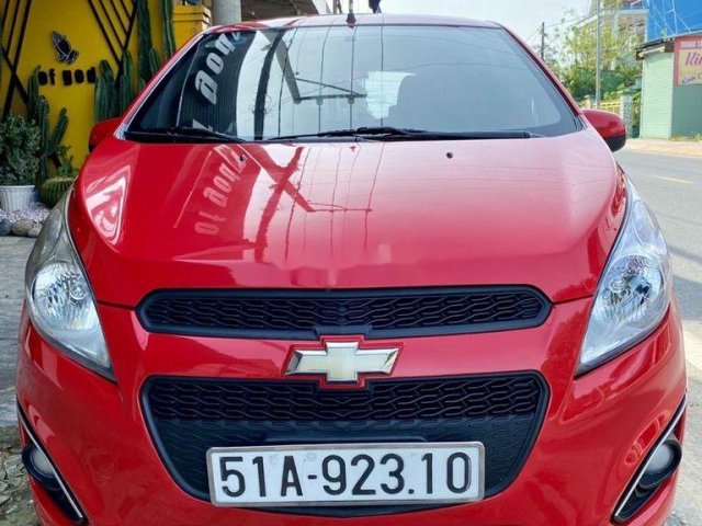 Gia đình bán Chevrolet Spark đời 2014, màu đỏ, giá chỉ 188 triệu0