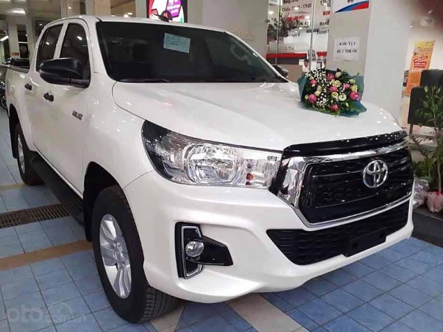 Bán Toyota Hilux sản xuất 2020, màu trắng, xe nhập, giá cạnh tranh