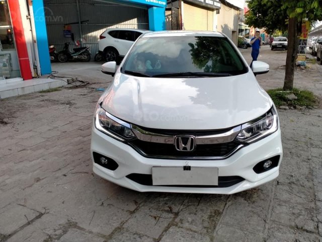 Bán xe Honda City Top 2017 1.5, màu trắng