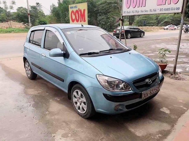 Cần bán Hyundai Getz năm sản xuất 2009, màu xanh lam, xe nhập còn mới0