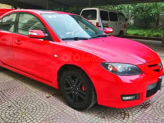 Cần bán lại xe Mazda 3 năm sản xuất 2009, màu đỏ, nhập khẩu còn mới, giá 299tr