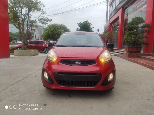 Kiên Cường Auto - bán Kia Morning Van 1.0AT 2014 màu đỏ