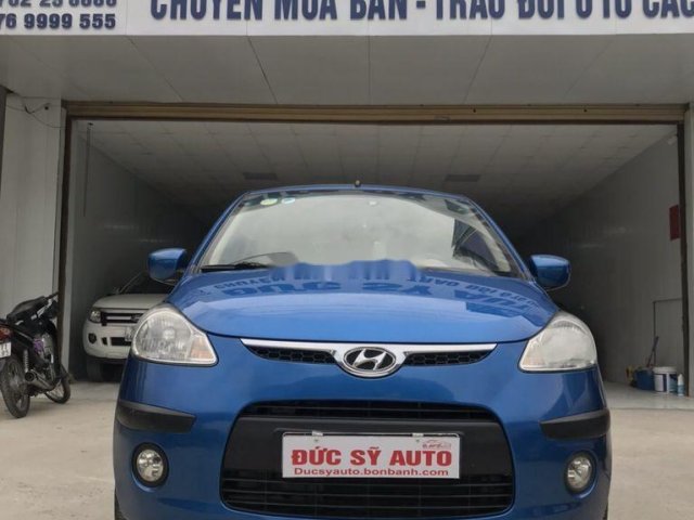 Bán lại xe Hyundai Grand i10 đời 2010, màu xanh lam, nhập khẩu 0