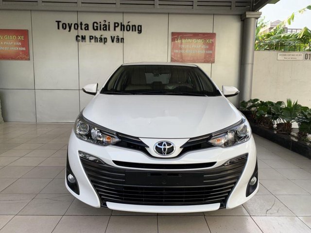 Bán Toyota Vios sản xuất 2020, màu trắng0