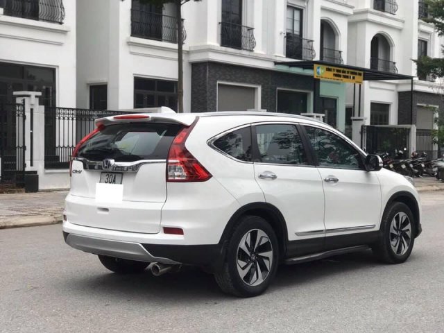 Bán xe Honda CRV 2.4 SX 2015 màu trắng0