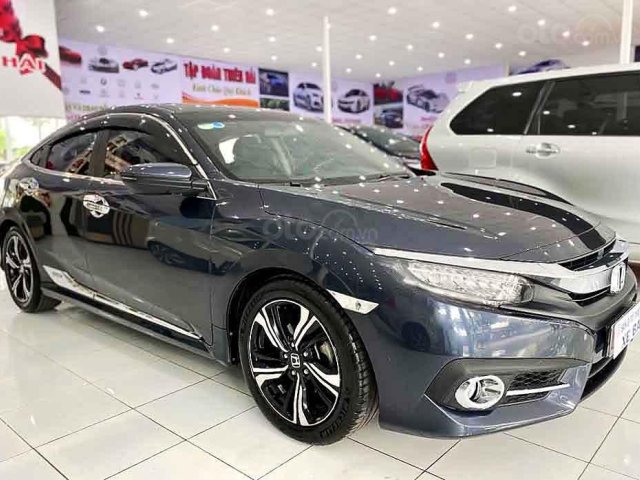 Bán xe Honda Civic sản xuất 2017, màu xanh, nhập khẩu  0