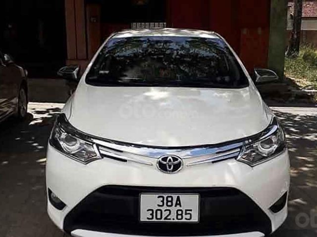 Cần bán xe Toyota Vios sản xuất 2016, màu trắng, chính chủ