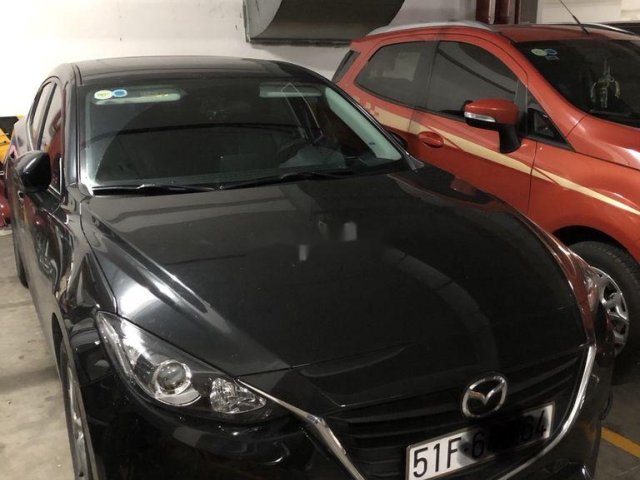 Bán xe Mazda 3 đời 2016, màu đen xe gia đình, 490 triệu0