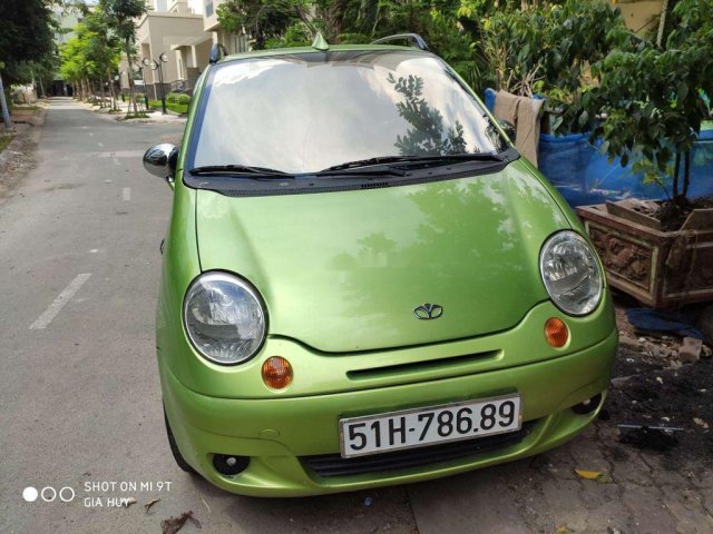 Bán lại xe Daewoo Matiz sản xuất năm 2005, màu cốm