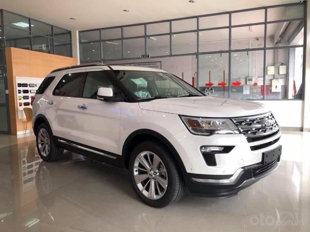 Bán gấp chiếc Ford Explorer 2.3, nhập Mỹ sản xuất năm 2020, xe giá thấp, giao nhanh