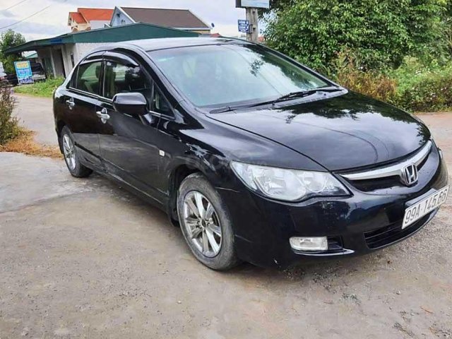 Bán Honda Civic sản xuất năm 2008, màu đen còn mới, giá 258tr