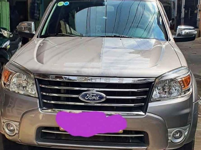 Cần bán lại xe Ford Everest năm 2012, màu bạc còn mới giá cạnh tranh