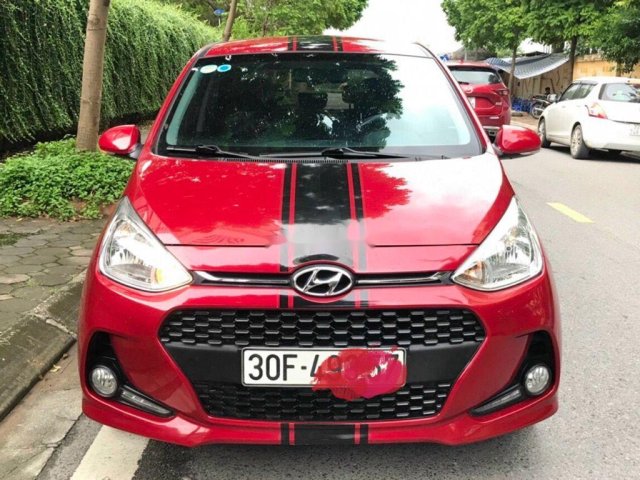 Cần bán xe Hyundai Grand i10 năm sản xuất 2018, màu đỏ, 325tr0