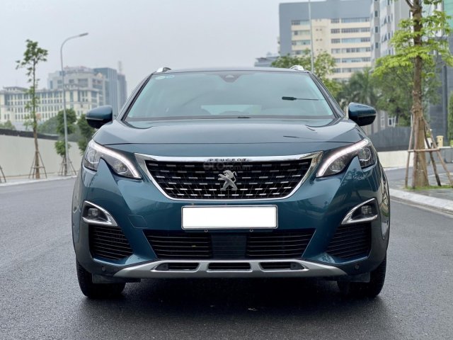 Bán xe Peugoet 5008 sản xuất 2019, màu xanh0