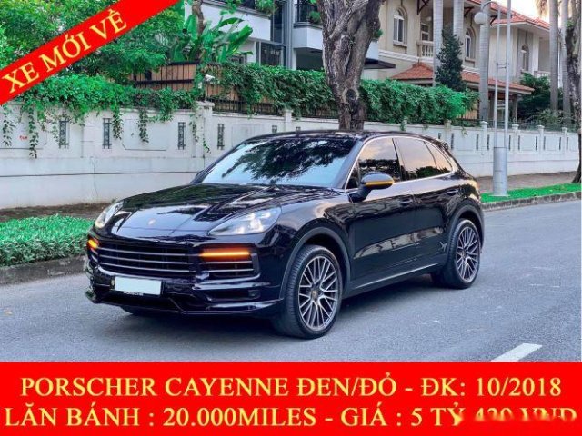 Bán Porsche Cayenne 2018, màu đen0