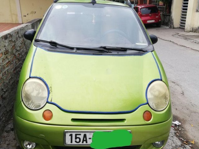 Bán xe Daewoo Matiz SE 2004, màu cốm0