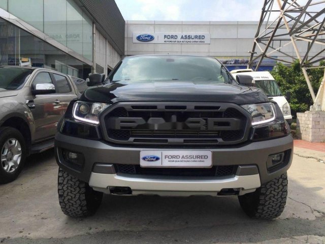 Bán Ford Ranger Raptor sản xuất năm 2019, màu đen số tự động, xe lướt0