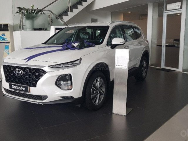 Bán xe Hyundai SantaFe đời 2020, màu trắng, giá tốt0