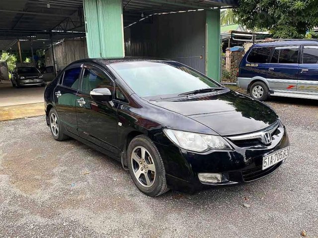 Bán xe Honda Civic năm 2007, màu đen, giá cạnh tranh0