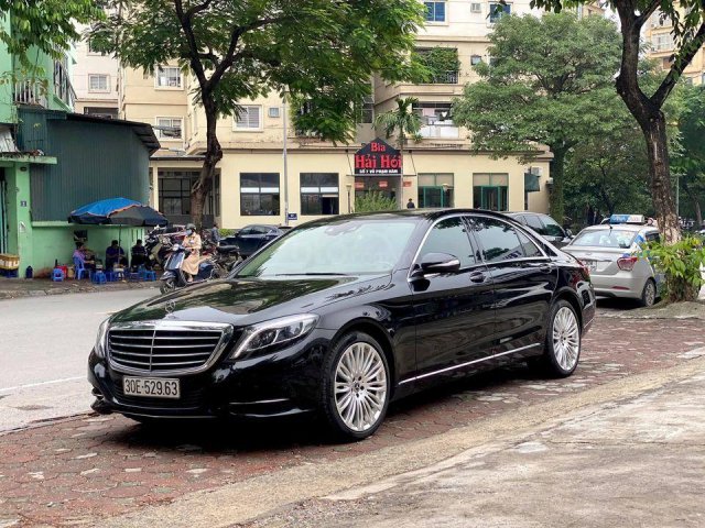 [Hot] Mercedes S400L đen kem, model 2016, chuột cảm ứng cực xịn, xe như mới đã lên mâm Maybach S450