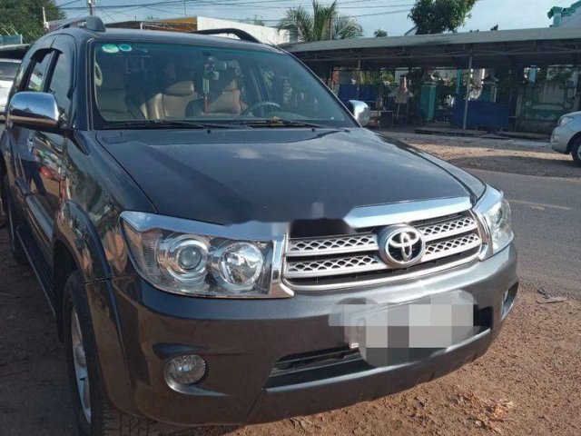 Bán Toyota Fortuner 2009, màu xám0