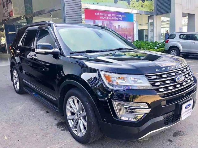 Bán Ford Explorer sản xuất năm 2017, màu đen, xe nhập còn mới0