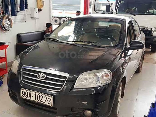 Bán Daewoo Gentra năm 2009, màu đen còn mới, 163 triệu