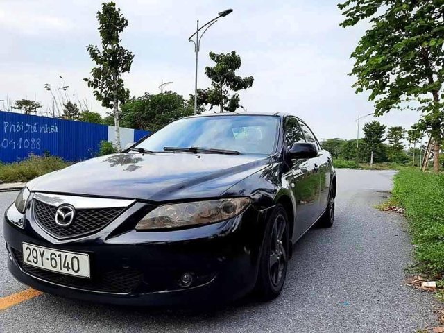 Bán Mazda 6 năm sản xuất 2005, màu đen, số tự động0