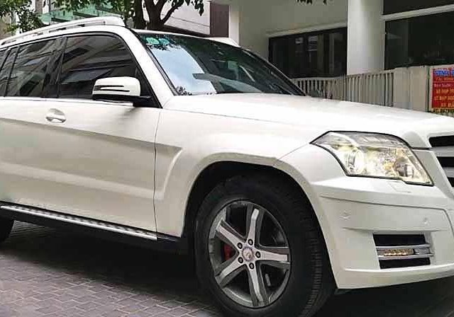 Bán xe Mercedes GLK 300 sản xuất 2012, màu trắng, giá 696tr0