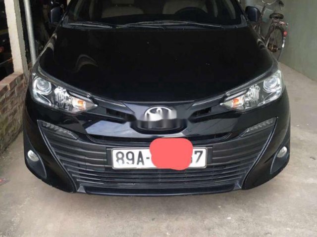 Cần bán xe Toyota Vios đời 2018, màu đen như mới, giá tốt0