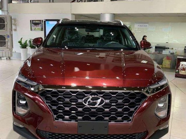 Hyundai Bình Dương cần bán Hyundai Santa Fe năm sản xuất 2020, màu đỏ