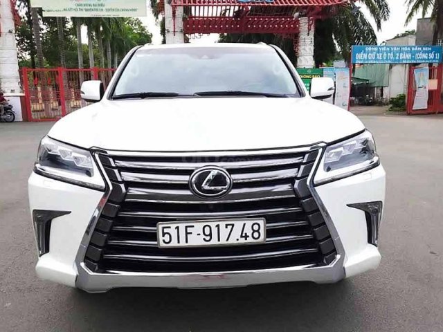 Bán Lexus LX570 năm 2016, màu trắng, xe nhập, xe chính chủ giá mềm0