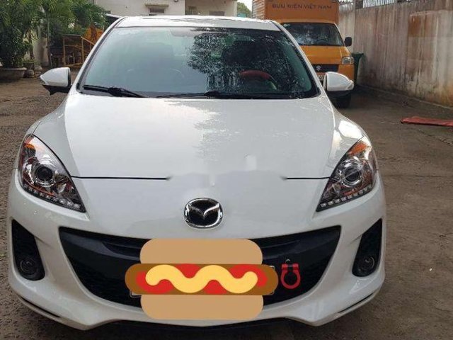 Cần bán gấp Mazda 3 2013, màu trắng, nhập khẩu số tự động, giá 420tr0