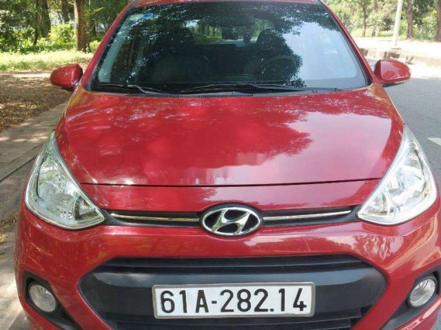 Bán xe Hyundai Grand i10 đời 2016, màu đỏ còn mới