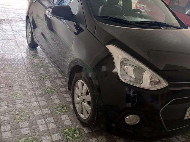 Bán Hyundai Grand i10 năm 2016, màu đen, nhập khẩu còn mới