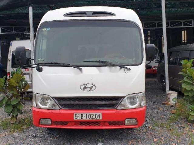 Chính chủ bán ô tô Hyundai County năm sản xuất 2007, màu đỏ0