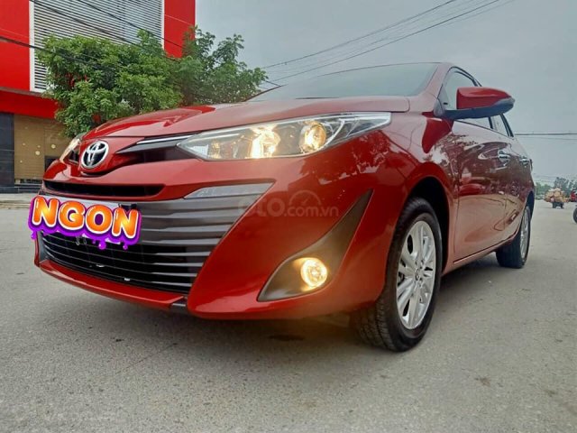 Cần bán xe Toyota Vios đời 2019, màu đỏ0