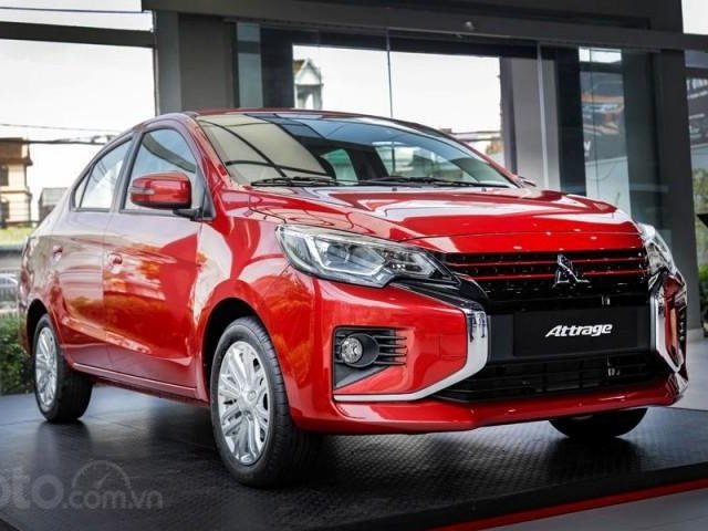 Cần bán xe Mitsubishi Attrage 2020, màu đỏ0