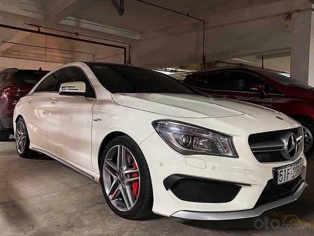 Bán Mercedes CLA45 AMG đời 2015, màu trắng, nhập khẩu nguyên chiếc0