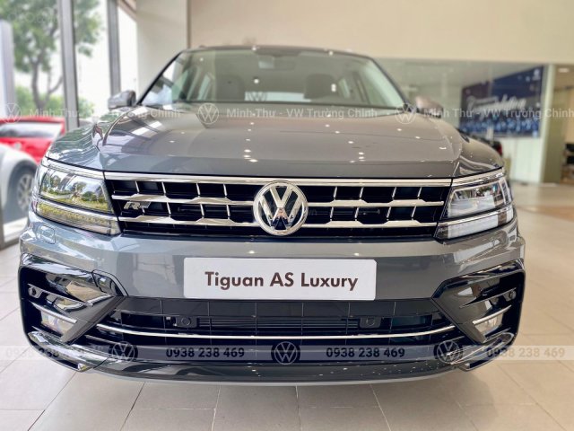 Tiguan Luxury bản Rline màu xám - diện mạo mới - khuyến mãi giá tốt - ngân hàng hỗ trợ 80%0