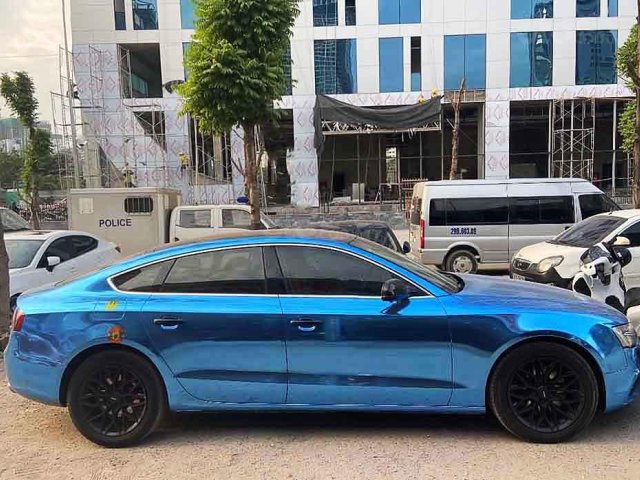 Bán xe Audi A5 2.0 Sportback năm 2014, màu xanh lam, xe nhập