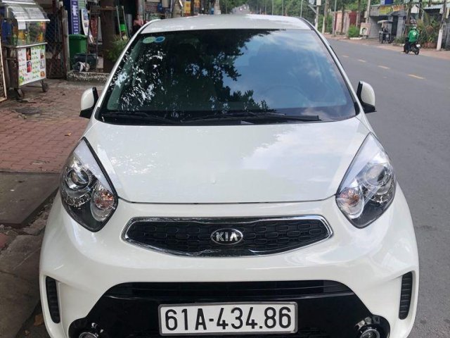 Cần bán xe Kia Morning đời 2017, màu trắng, giá 325tr0