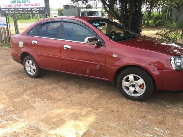 Cần bán lại xe Daewoo Lacetti 2005, màu đỏ, nhập khẩu chính chủ0