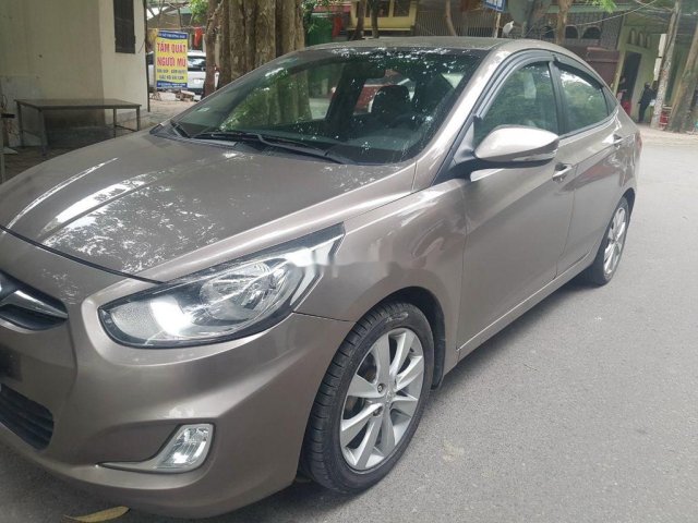 Cần bán lại xe Hyundai Accent đời 2011, màu nâu, xe nhập0