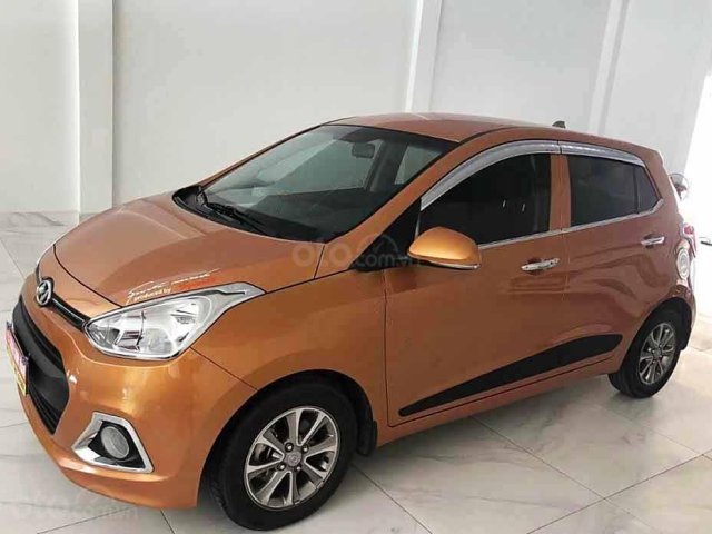 Cần bán Hyundai Grand i10 sản xuất 2016, màu nâu, xe nhập còn mới giá cạnh tranh