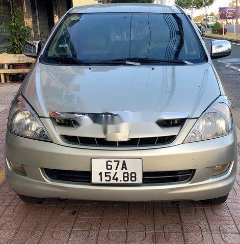 Cần bán gấp Toyota Innova đời 2007, màu bạc0