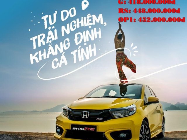 Honda Brio nhập Indo - Giá chỉ 418tr - Khuyến mại khủng T110