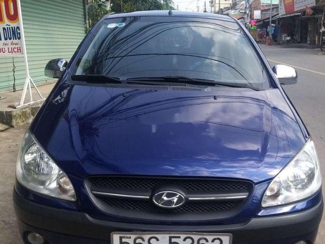 Bán Hyundai Getz năm sản xuất 2010, màu xanh lam, nhập khẩu, giá chỉ 210 triệu