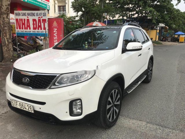 Bán Kia Sorento đời 2016, màu trắng xe gia đình0