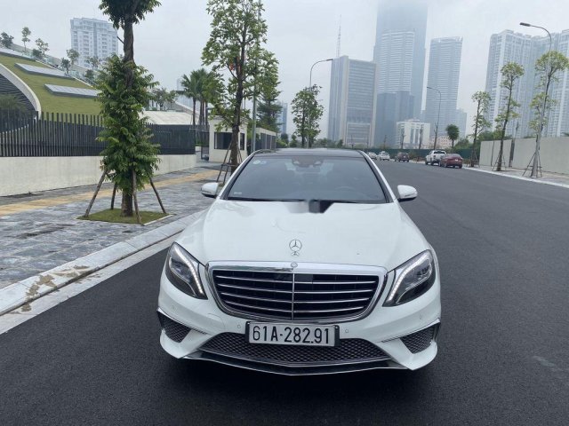 Cần bán lại xe Mercedes S400 đời 2014, màu trắng0